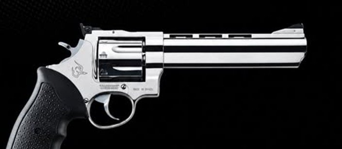 Revólver Taurus RT 838 em aço inox